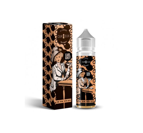 Curieux Tea - Earl Grey - 50/60 ml E-liquid (Shortfill)