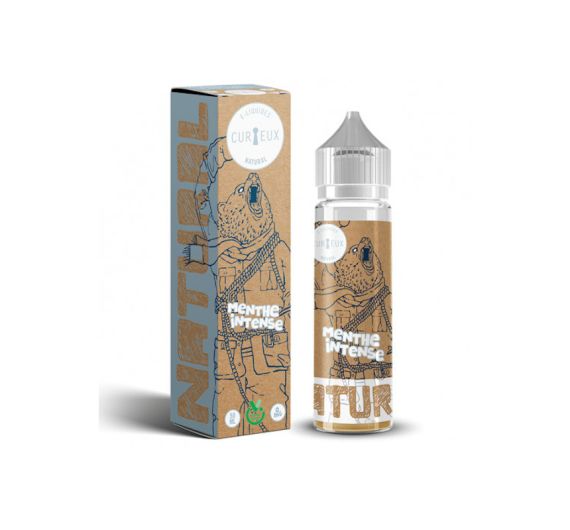Curieux Natural - Menthe Intense - 50/60ml E-liquid (Shortfill)