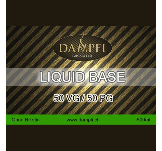 Dampfi Liquid Base - 500 ml - 500 ml 50VG/50PG Dampfi Liquid Base - 500 ml - 500 ml 50VG/50PG