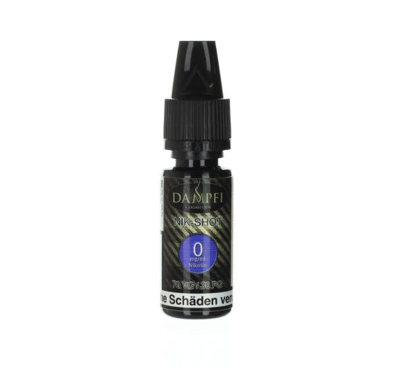 Dampfi Nicotine Shot 10 ml - Blue - 70/30 - 0 mg Dampfi Nicotine Shot 10 ml - Blue - 70/30 - 0 mg