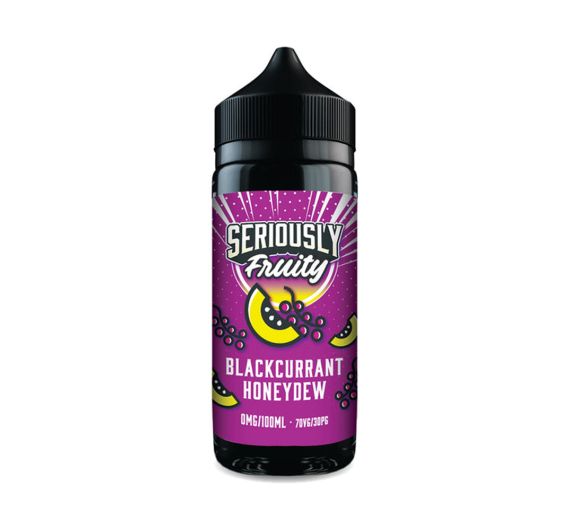 Doozy Seriously Fruity - Blackcurrant Honeydew - 100/120 ml E-liquid (Shortfill) Doozy Seriously Fruity - Blackcurrant Honeydew - 100/120 ml E-liquid (Shortfill)