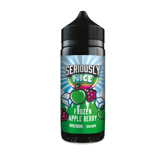 Doozy Seriously Nice - Frozen Apple Berry - 100/120 ml E-liquid (Shortfill) Doozy Seriously Nice - Frozen Apple Berry - 100/120 ml E-liquid (Shortfill)