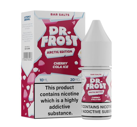 Dr Frost Bar Salts Arctic Edition - Cherry Cola Ice - 10ml E-liquid (Nic Salt)