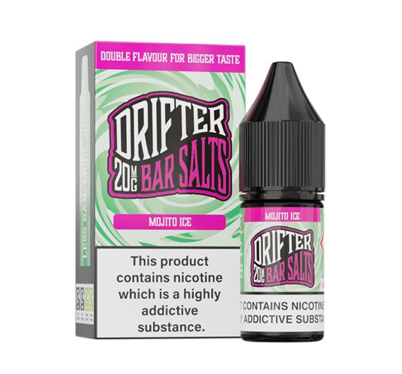 Drifter Bar Salts - Mojito Ice - E-liquid (Nic Salt) Drifter Bar Salts - Mojito Ice - E-liquid (Nic Salt)