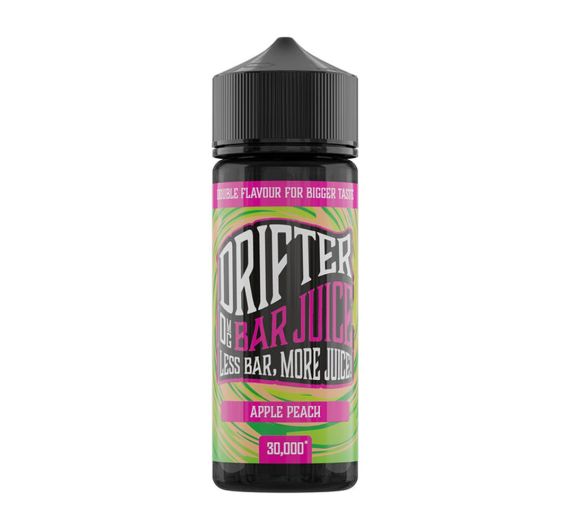 Drifter Bar Juice - Apple Peach - 100/120 ml E-liquid (Shortfill)
