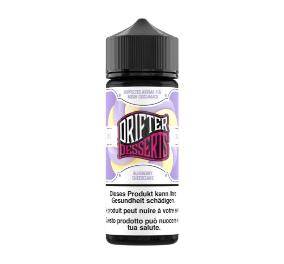 Drifter Dessert Bar Juice - Blueberry Cheesecake - 100/120ml E-liquid (Shortfill)