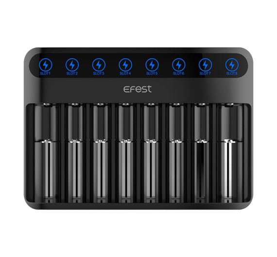 Efest LUSH Q8 LED Charger