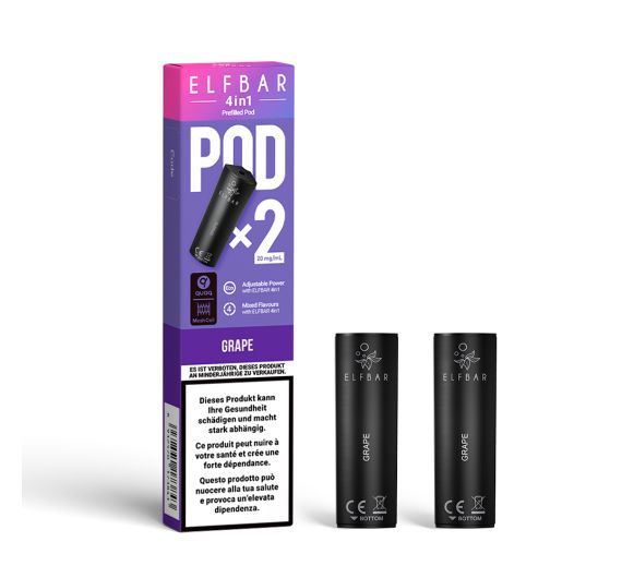 Elf Bar - 4in1 - Prefilled Pod Grape