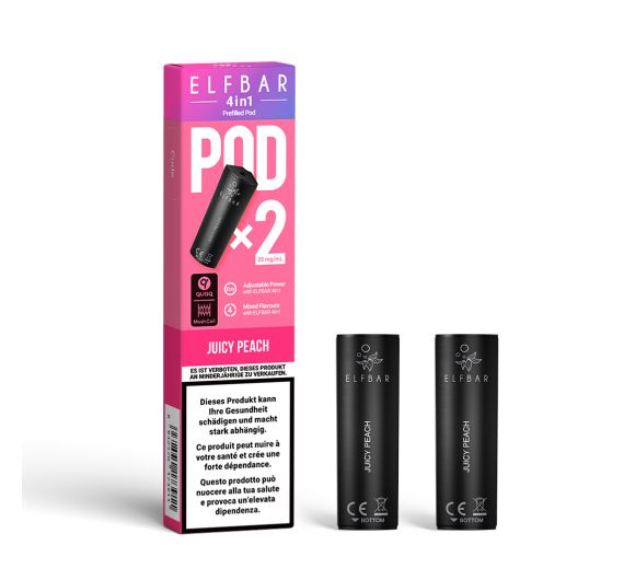 Elf Bar - 4in1 - Prefilled Pod Juicy Peach