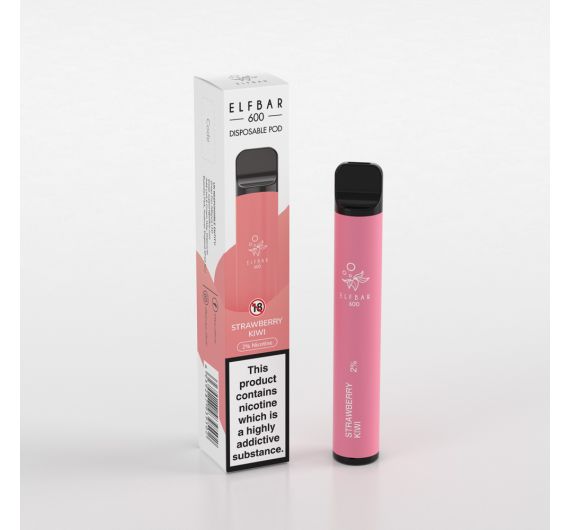 ELF BAR 600 20mg Einweg Pod - Strawberry Kiwi Strawberry Kiwi ELF BAR 600 20mg Einweg Pod - Strawberry Kiwi Strawberry Kiwi