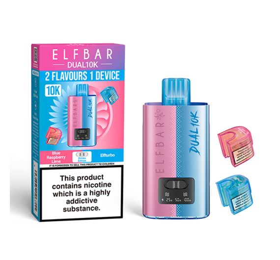Elf Bar Dual 10K 20mg Hybrid System Drinks Edition