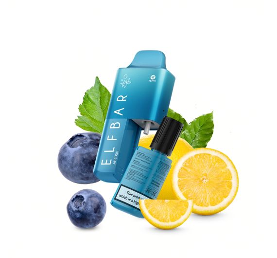 Elfbar AF5000 - NS20mg - Einweg E-Zigarette Blue Razz Lemonade Elfbar AF5000 - NS20mg - Einweg E-Zigarette Blue Razz Lemonade