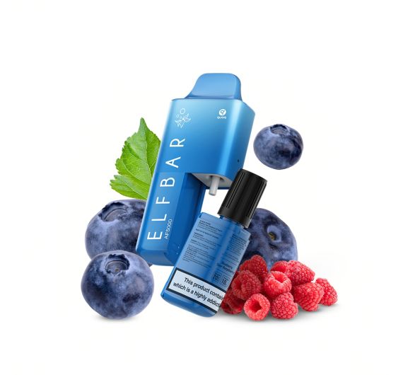 Elfbar AF5000 - NS20mg - Einweg E-Zigarette Blueberry Sour Raspberry