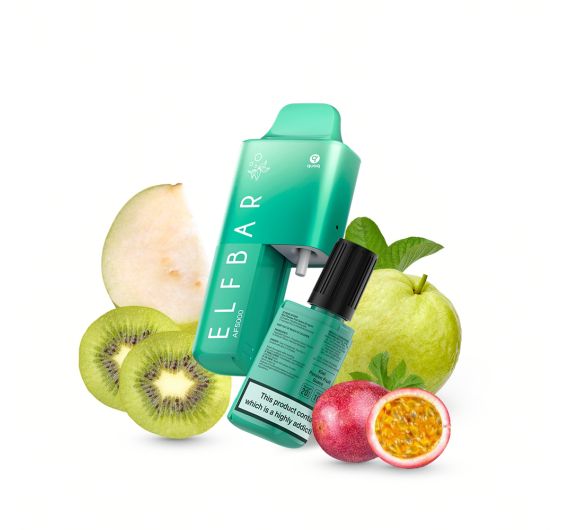 Elfbar AF5000 - NS20mg - Einweg E-Zigarette Kiwi Passionfruit Guava Elfbar AF5000 - NS20mg - Einweg E-Zigarette Kiwi Passionfruit Guava