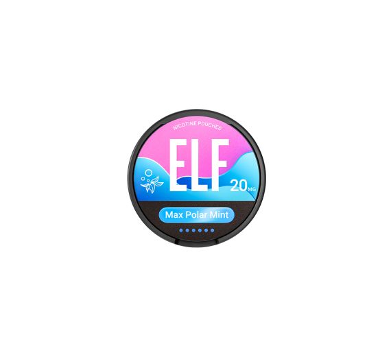  Elf Bar - ELF Nicotine Pouches - 20mg  Max Polar Mint