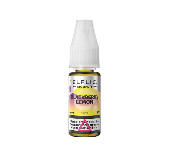 ElfBar Elfliq - Blackberry Lemon - 10ml E-liquid (Nic Salt)