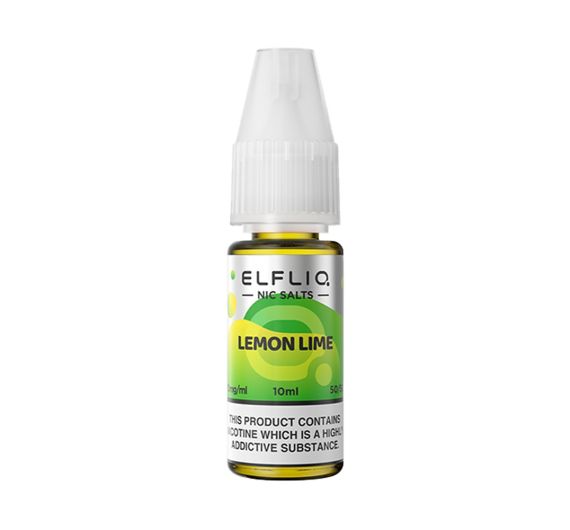 ElfBar Elfliq - Lemon Lime - 10ml E-liquid (Nic Salt) ElfBar Elfliq - Lemon Lime - 10ml E-liquid (Nic Salt)