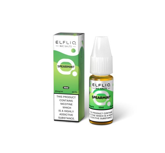 ElfBar Elfliq - Spearmint - 10ml E-liquid (Nic Salt) ElfBar Elfliq - Spearmint - 10ml E-liquid (Nic Salt)