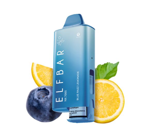 Elfbar Nx 7000 - 20mg - Hybrid System Blue Razz Lemonade