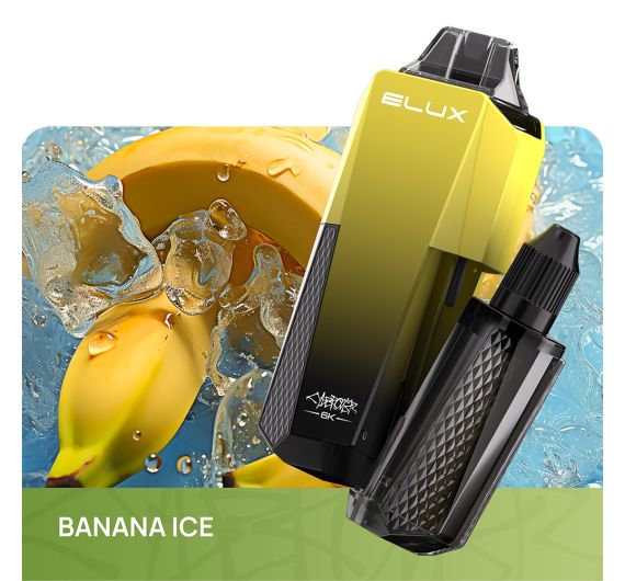 Elux Cyberover 6K - 20mg - Hybrid System Banana Ice Elux Cyberover 6K - 20mg - Hybrid System Banana Ice