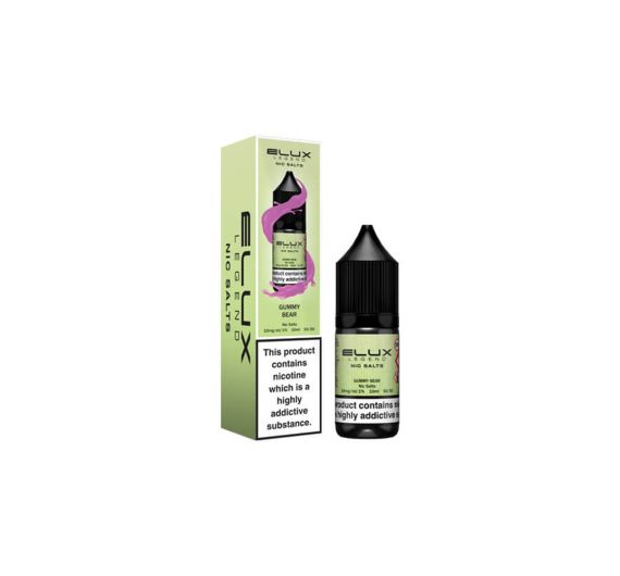 ELUX Legend - Gummy Bear - 10ml E-liquid (Nic Salt) ELUX Legend - Gummy Bear - 10ml E-liquid (Nic Salt)