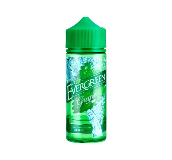 Evergreen - Grape Mint - 8/120 ml E-liquid (Longfill) Evergreen - Grape Mint - 8/120 ml E-liquid (Longfill)