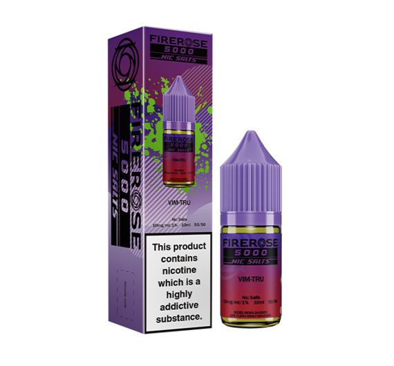 Firerose 5000 - Vim-Tru - 10 ml E-liquid (Nic Salt) Firerose 5000 - Vim-Tru - 10 ml E-liquid (Nic Salt)