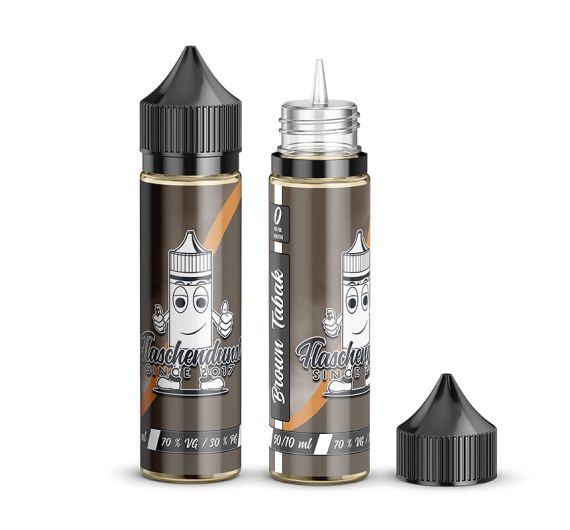 Flaschendunst - Brown Tobacco - 50/60 ml E-liquid (Shortfill)