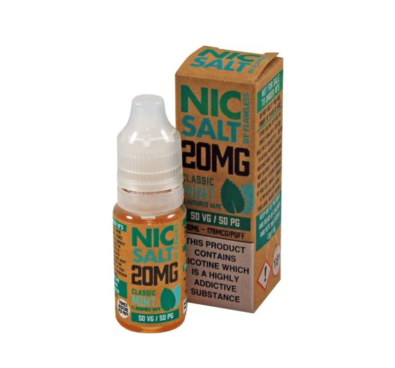 Flawless - Classic Mint - 10ml E-liquid (Nic Salt) Flawless - Classic Mint - 10ml E-liquid (Nic Salt)