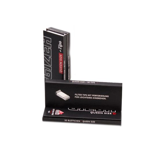 Gizeh - BLACK Queen Size Extra-Fine Rolling Papers + Tips