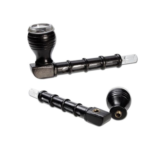 2-Piece Glass Bowl No. 2 - Wooden Pipe