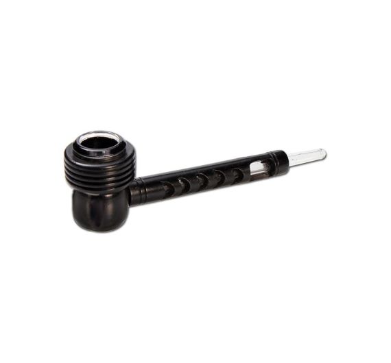 2-Piece Glass Bowl No. 4 - Wooden Pipe 2-Piece Glass Bowl No. 4 - Wooden Pipe