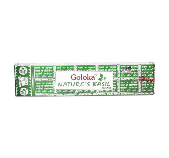 Goloka - Nature's Basil Incense Sticks
