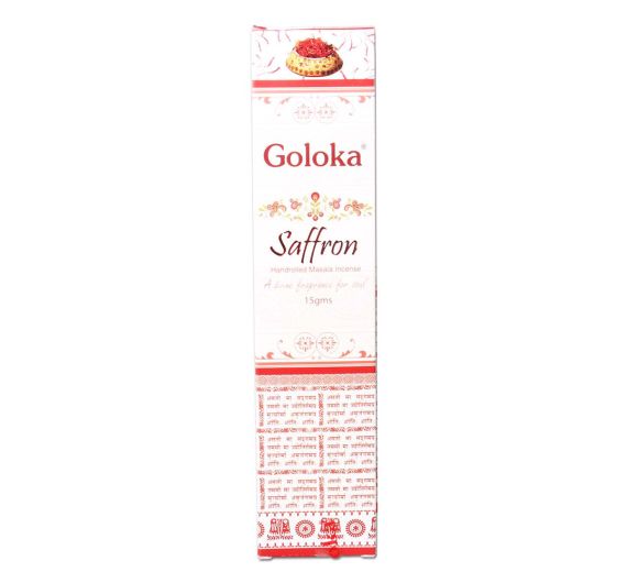 Goloka - Saffron Incense Sticks Goloka - Saffron Incense Sticks