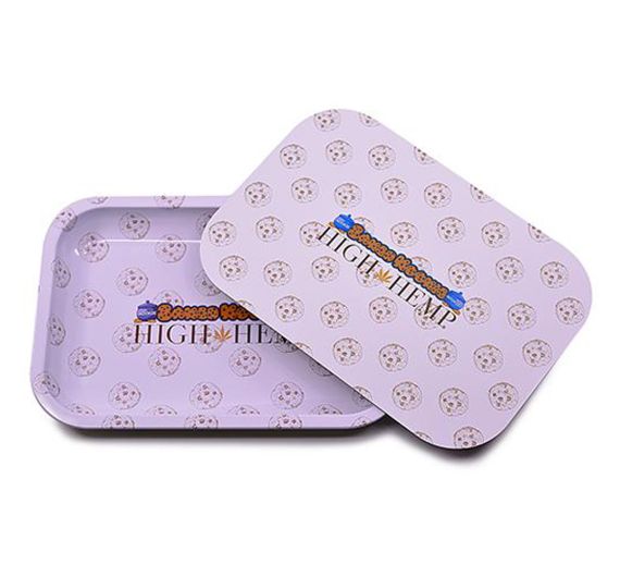 High Hemp - Mixing Tray - Metal Tray with Lid - Baked Cookies