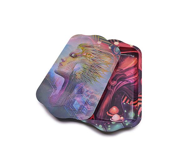 Holographic Metal Mixing Tray - Lady Legend Holographic Metal Mixing Tray - Lady Legend