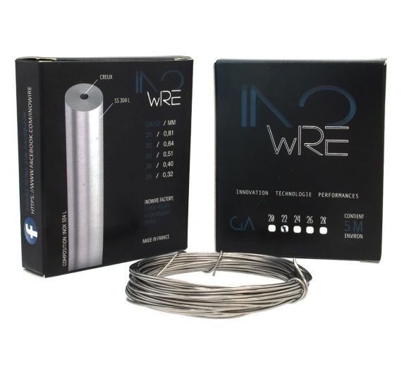 InoWire Stainless Steel Wire 24 GA (0.51 mm) InoWire Stainless Steel Wire 24 GA (0.51 mm)