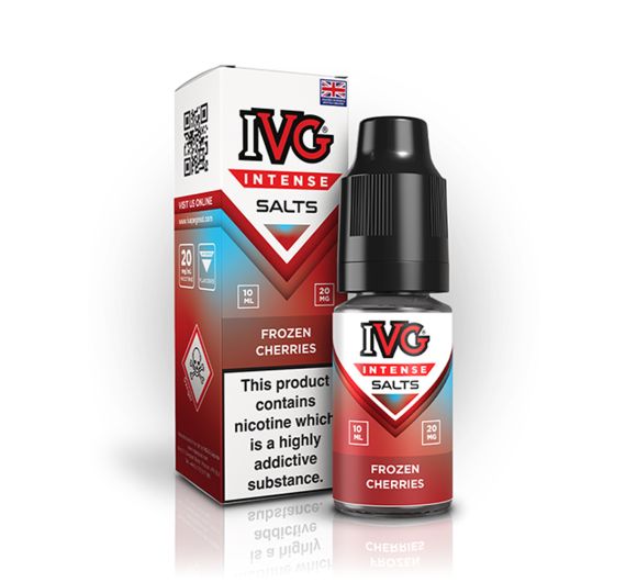 IVG - Intense - Frozen Cherries - 10ml E-liquid (Nic Salt)
