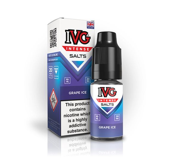 IVG - Intense - Grape Ice - 10ml E-liquid (Nic Salt) IVG - Intense - Grape Ice - 10ml E-liquid (Nic Salt)
