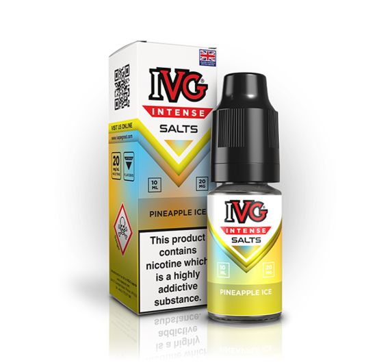 IVG - Intense - Pineapple Ice - 10ml E-liquid (Nic Salt) IVG - Intense - Pineapple Ice - 10ml E-liquid (Nic Salt)