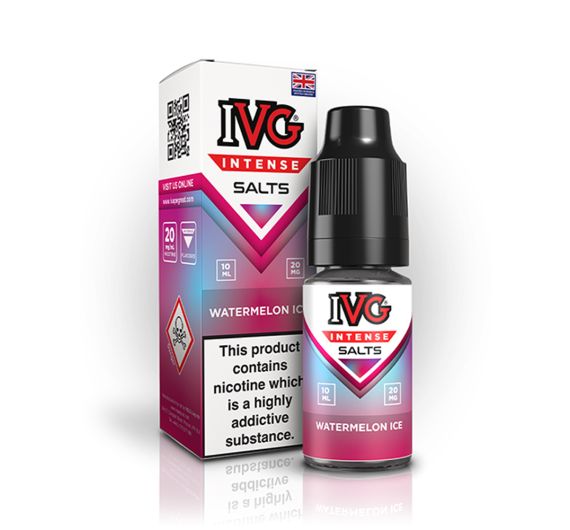 IVG - Intense - Watermelon Ice - 10ml E-liquid (Nic Salt) IVG - Intense - Watermelon Ice - 10ml E-liquid (Nic Salt)