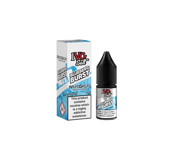 IVG Salt - Blueberg Burst - 10ml E-liquid (Nic Salt)