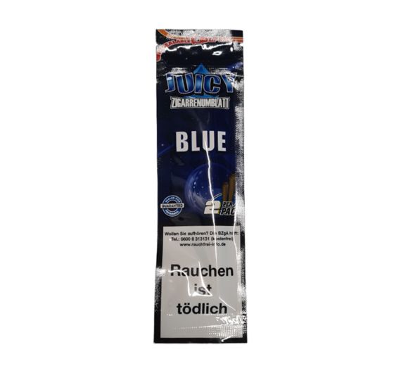 Juicy - Blunt Rolls - Blue Blunt Wrap Juicy - Blunt Rolls - Blue Blunt Wrap