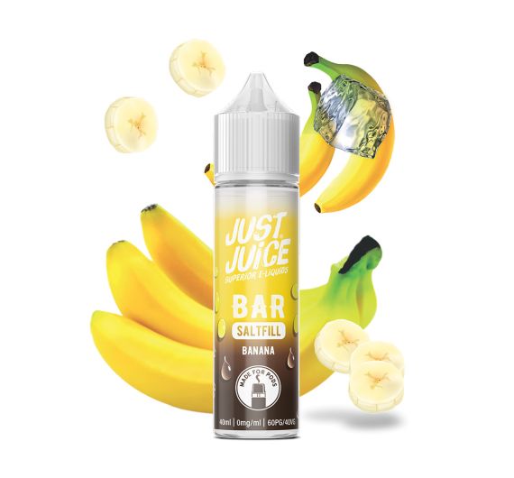 Just Juice Bar Saltfill - Banana - 40/60ml Shortfill E-liquid Just Juice Bar Saltfill - Banana - 40/60ml Shortfill E-liquid