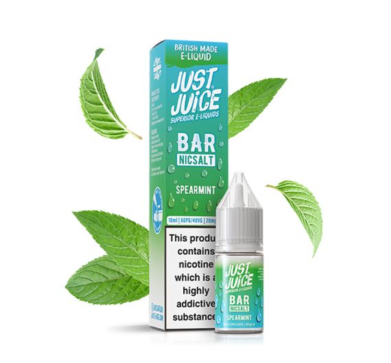 Just Juice Bar - Spearmint - 10ml E-liquid Just Juice Bar - Spearmint - 10ml E-liquid