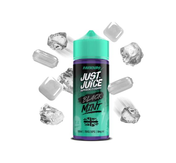 Just Juice - Black Mint - 100/120ml Shortfill E-liquid