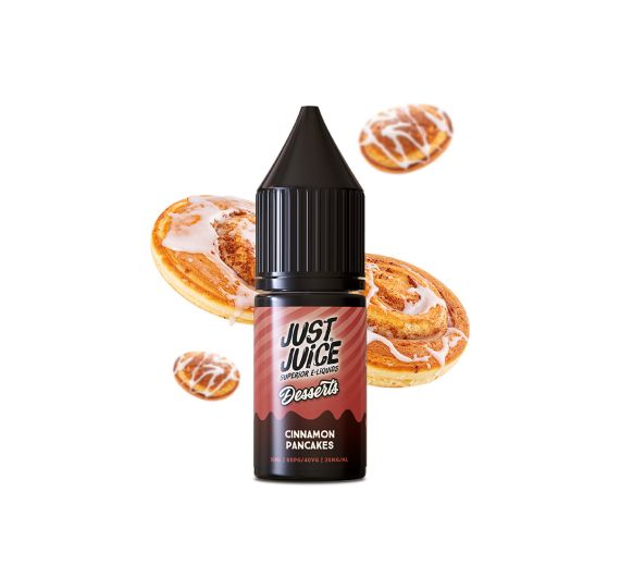 Just Juice Desserts - Cinnamon Pancakes - 10ml E-liquid (Nic Salt) Just Juice Desserts - Cinnamon Pancakes - 10ml E-liquid (Nic Salt)