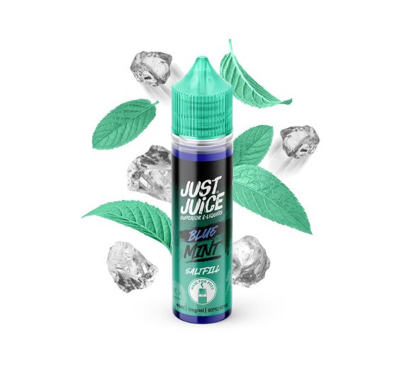 Just Juice Mint Saltfill - Blue Mint - 40/60ml Shortfill E-liquid