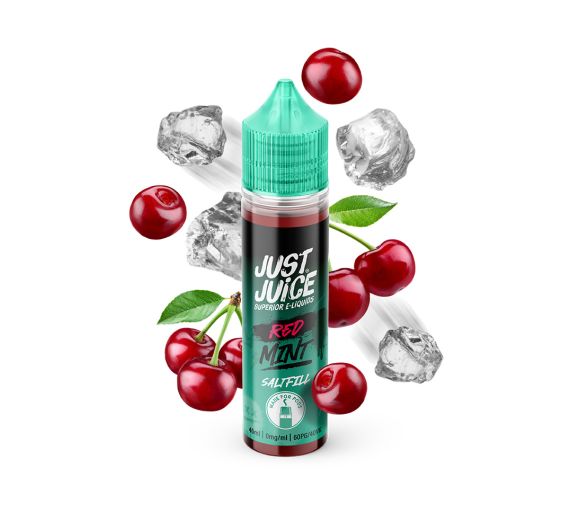Just Juice Mint Saltfill - Red Mint - 40/60ml Shortfill E-liquid Just Juice Mint Saltfill - Red Mint - 40/60ml Shortfill E-liquid