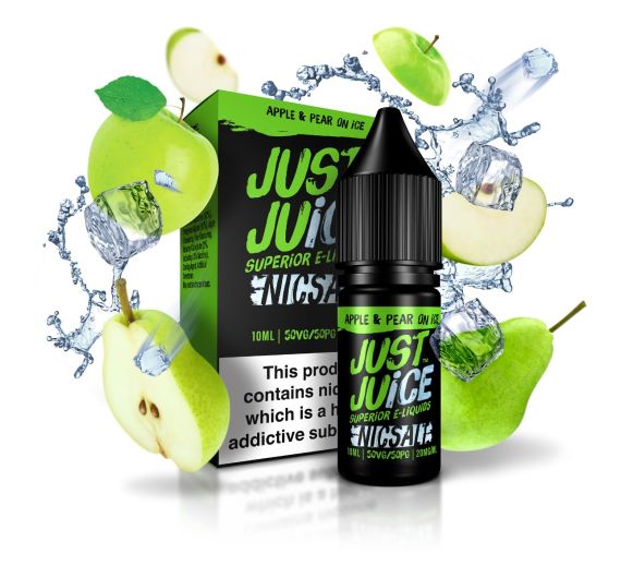 Just Juice - Apple & Pear on Ice - 10ml E-liquid (Nic Salt)